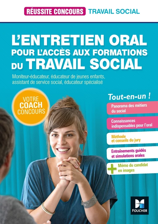 Réussite Concours - L'entretien oral pour l'accès aux formations du Travail social - Cécile Formeau, Caroline Bec, Salomé Berthon, Laurent Manassero - Foucher