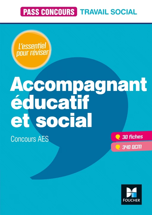 Pass'Concours - Accompagnant éducatif et social - 2e édition - Révision et entrainement - Caroline Bec, Salomé Berthon, Cécile Formeau, Laurent Manassero - Foucher