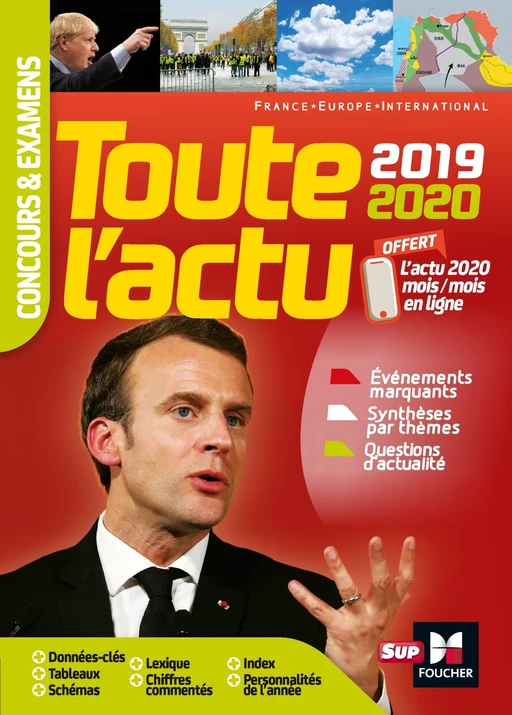 Toute l'actu 2019 - Concours & examens - Sujets et chiffres clefs de l'actualité 2020 - Pierre Savary, Michel Derczansky, Anne Ducastel - Foucher