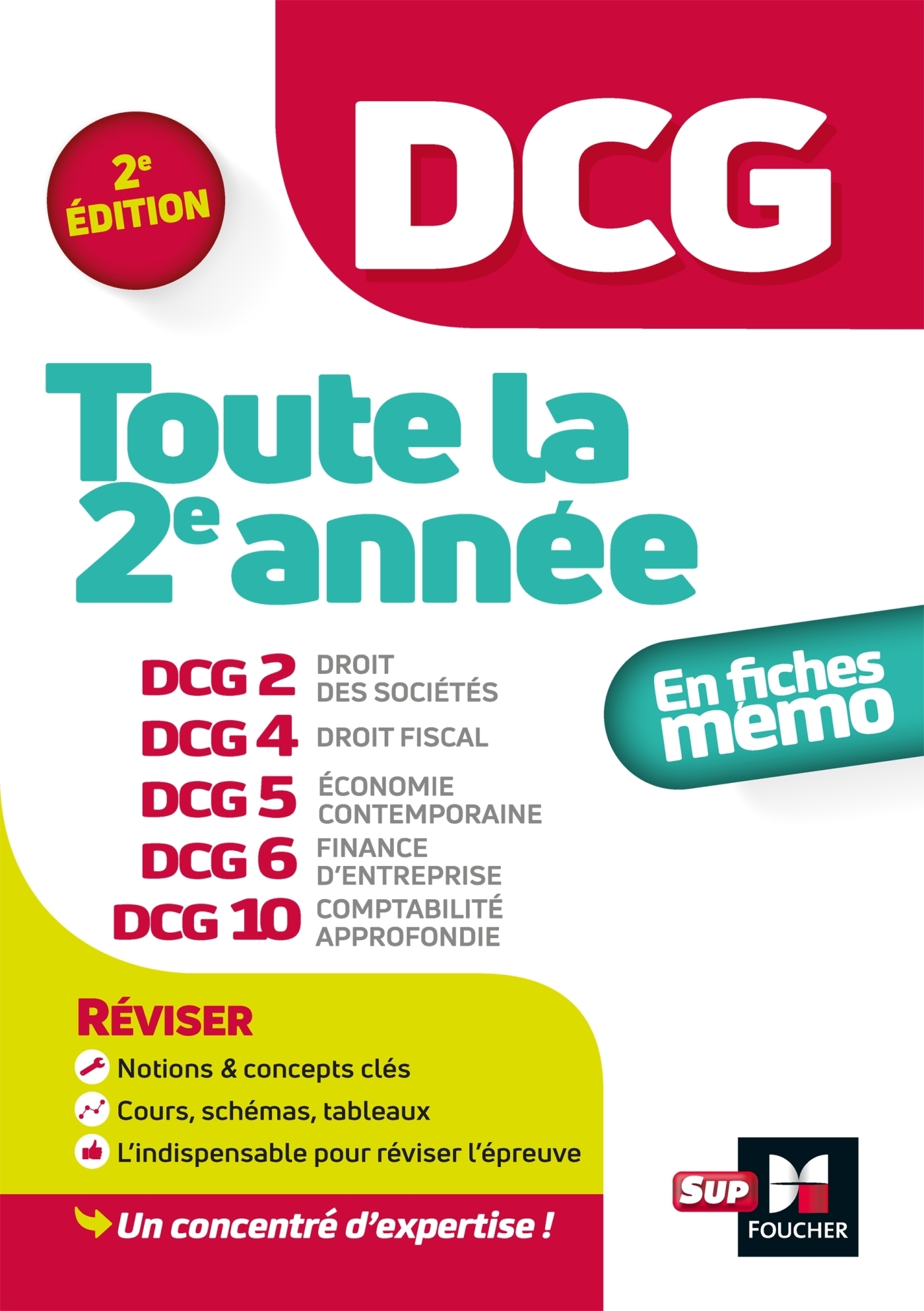 Dcg Toute La 2e Année Du Dcg 2 4 5 6 10 En Fiches Révision