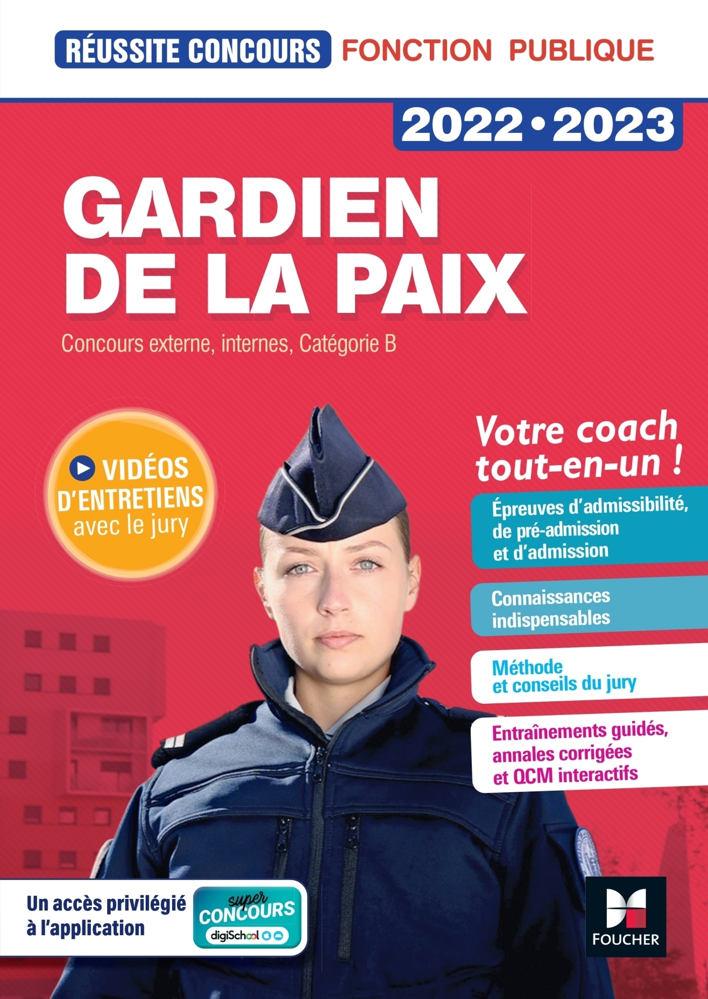 Annales Concours Gardien De La Paix Pdf Réussite Concours - Gardien de la paix Cat. B - 2022 -2023 - Préparation  complète - - Edouard Malis, Valérie Beal, Brigitte Le Page, Céline  Monsauret, François Parrot, Florence Abdoul-Dorion (EAN13 : 9782216164233)  | La boutique numérique des ...