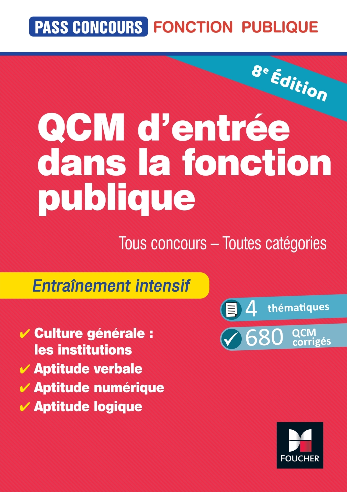 Pass'Concours - QCM d'entrée dans la fonction publique - Révision et ...