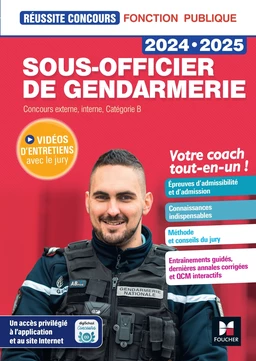 Réussite Concours - Sous-officier de gendarmerie - 2024-2025- Préparation complète