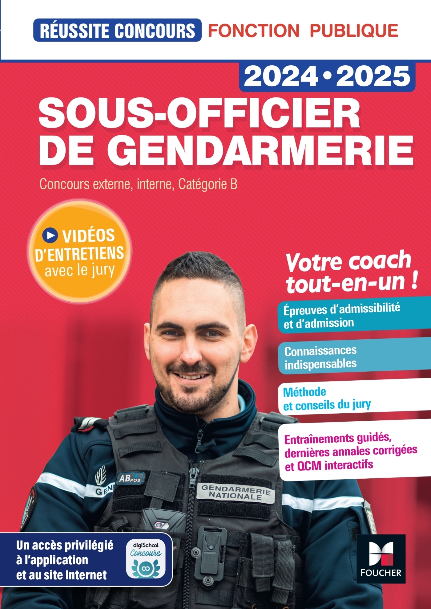 Réussite Concours Sousofficier de gendarmerie 20242025