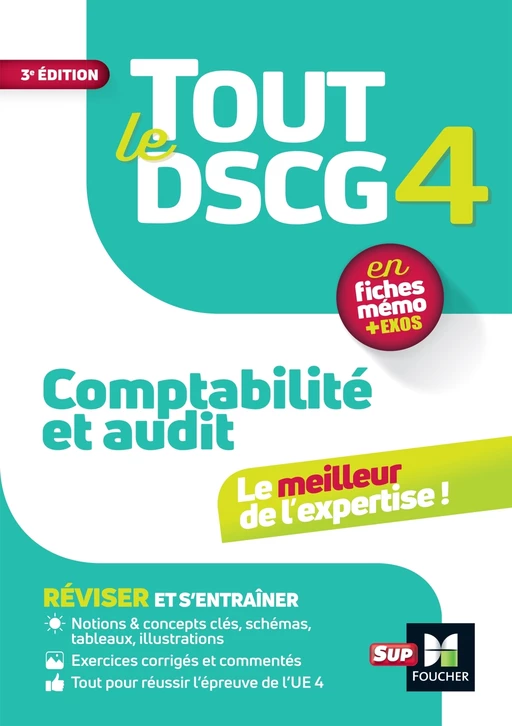 Tout le DSCG 4 - Comptabilité et Audit - Révision et entraînement 2024-2025 - Alain Burlaud, Valérie Keller, Sébastien Paugam, Pierre Astolfi, Frédérique Carré, Grégory Heem - Foucher