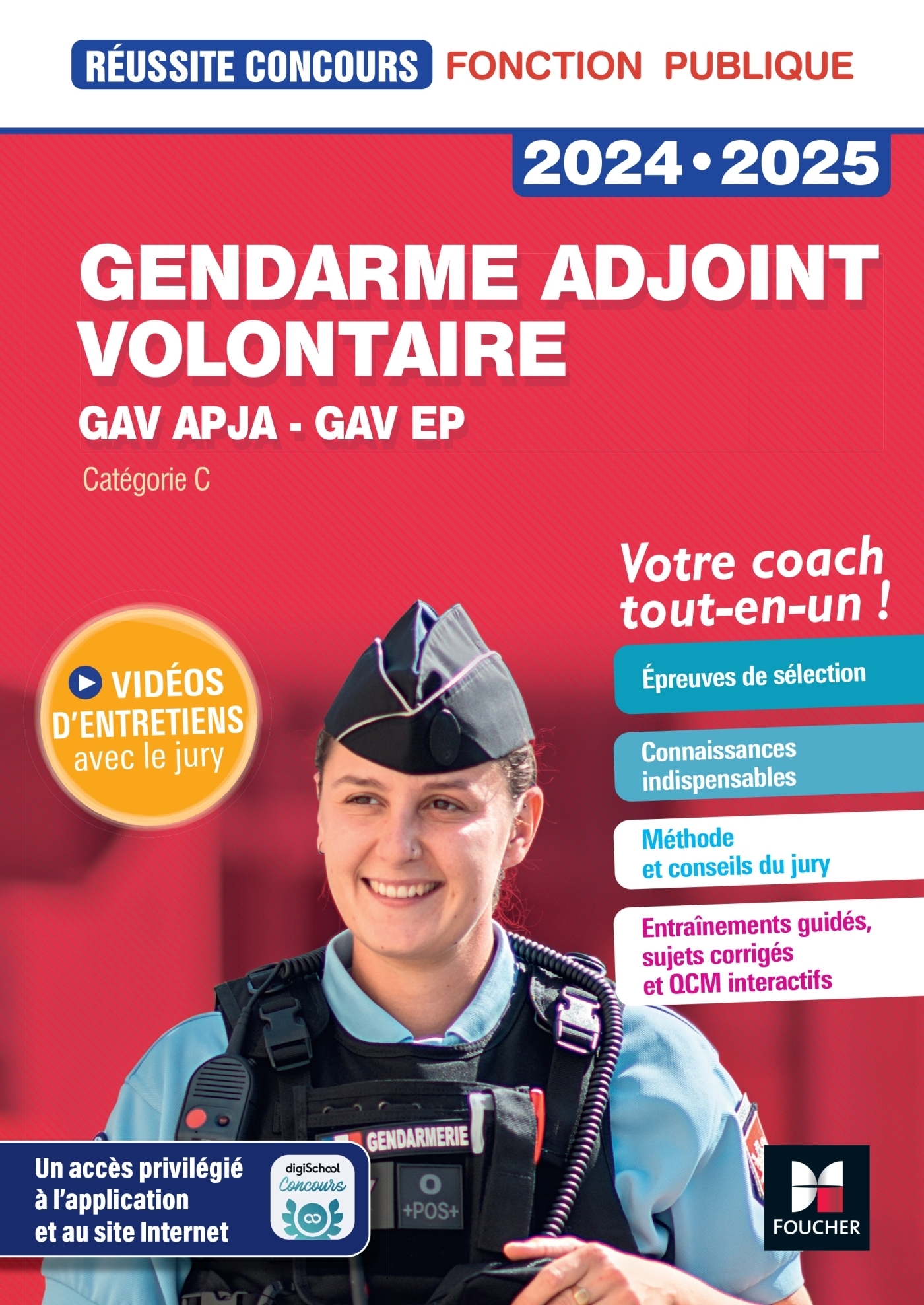 Réussite Concours Gendarme adjoint volontaire APJA et EP 20242025 Préparation complète