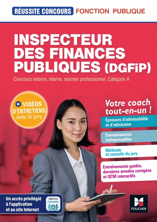 Réussite Concours Inspecteur des finances publiques DGFIP - Préparation complète - Michaël Mulero - Foucher